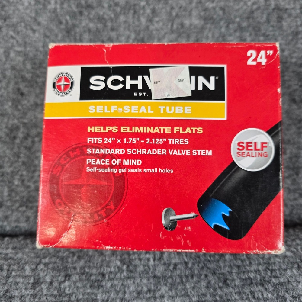 Schwinn 24" Self Seal Bicycle Tube Standard Schrader Valve‎